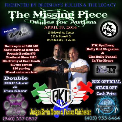 The Missing Piece - Bullies for Autism 2014 RKC Show